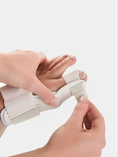 Фиксатор для большого пальца ноги Hallux Valgus, корректор шина, 1 шт
