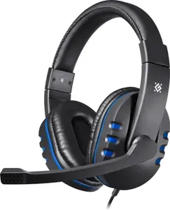 Гарнитура GAMING WARHEAD G-160 BLACK/BLUE 64118 DEFENDER