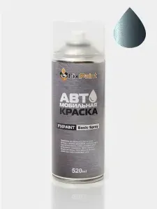 Краска BMW, код 6502, NEPTUNE, автомобильная эмаль FixPaint Spray в аэрозольном баллончике 520 мл