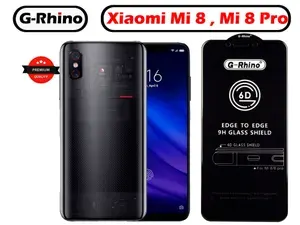 Защитное стекло G-Rhino для Xiaomi Mi 8 и Mi 8 Pro