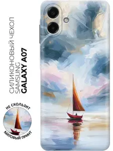 Чехол на Samsung Galaxy A07 с принтом "Морской путь"