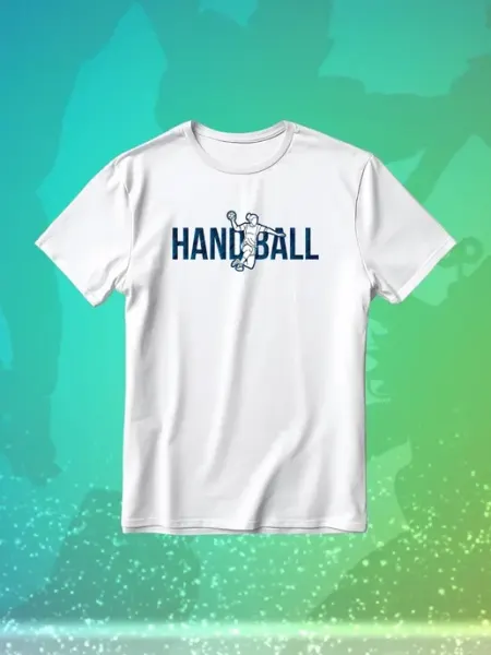 Без бренда Футболка Гандбол Handball