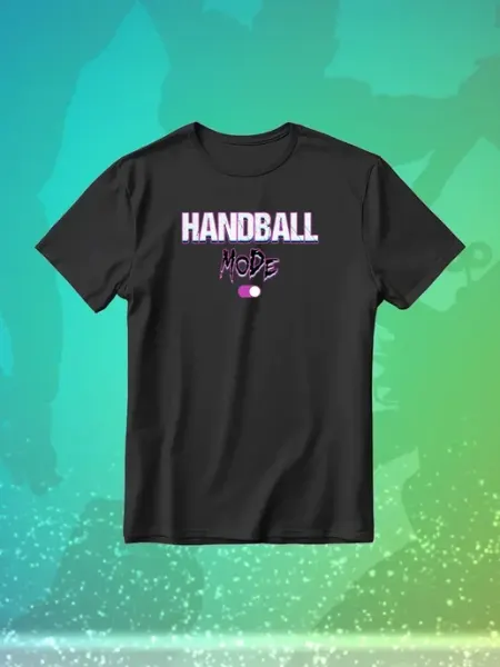 Без бренда Футболка Гандбол Мод Handball Mode