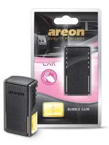 Ароматизатор для автомобиля на дефлектор AREON Bubble Gum (Бабл Гам), вонючка в машину Ареон / автопарфюм / освежитель воздуха