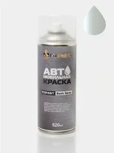 Краска NISSAN, код QNC, BLANC, автомобильная эмаль FixPaint Spray в аэрозольном баллончике 520 мл