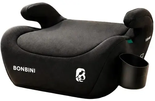Бустер автомобильный детский в машину автокресло BONBINI Vivo black (BO-3231129)