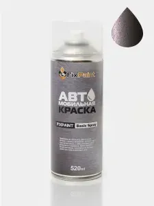 Краска NISSAN MICRA MARCH, код L60, GREYISH PURPLE, автомобильная эмаль FixPaint Spray в аэрозольном баллончике 520 мл