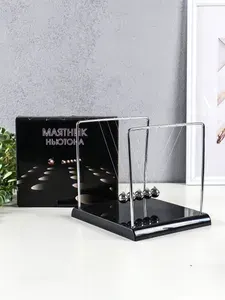 Маятник "Шары техно" чёрная подставка