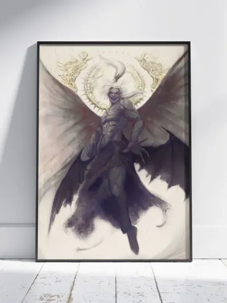 Плакат Финал Фэнтези (Кефка Палаццо 1) - Постер A4 30x21 см HEAVEN POSTER