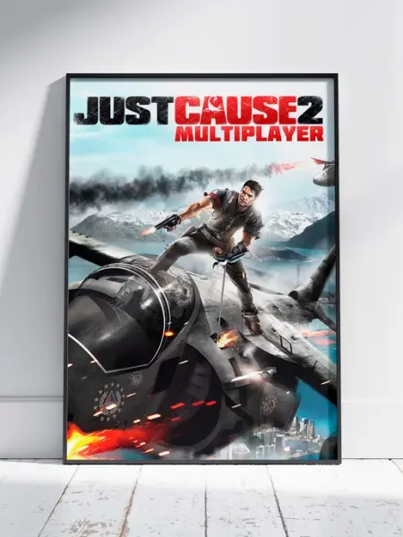 Плакат Джаст Каус (Just Cause 2 - 4) - Постер A3 42x30 см HEAVEN POSTER