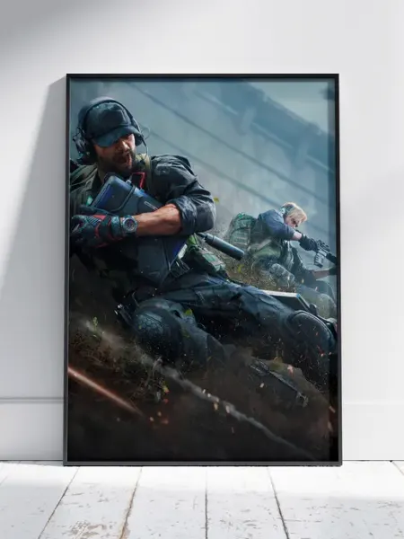 Плакат Дельта Форс (Delta Force 2) - Постер A3 42x30 см HEAVEN POSTER