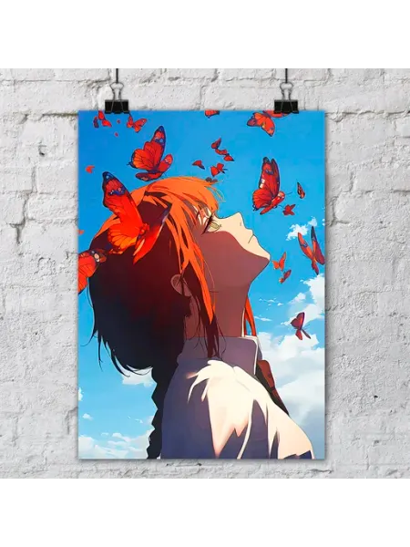 Постер Человек-бензопила Janime