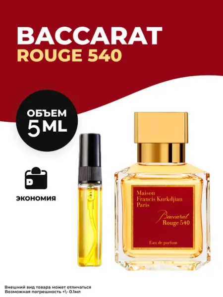 Духи по мотивам Baccarat rouge 540 бакарат 540 стойкие сладк… Mr Parfume