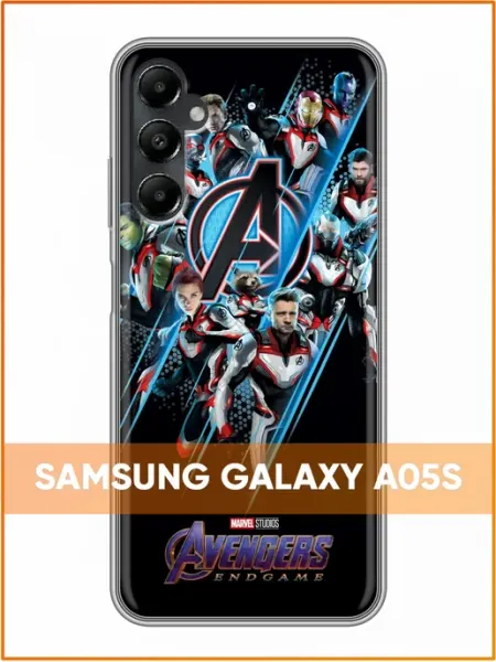 Чехол на Samsung Galaxy A05s с принтом Мстители Case Face