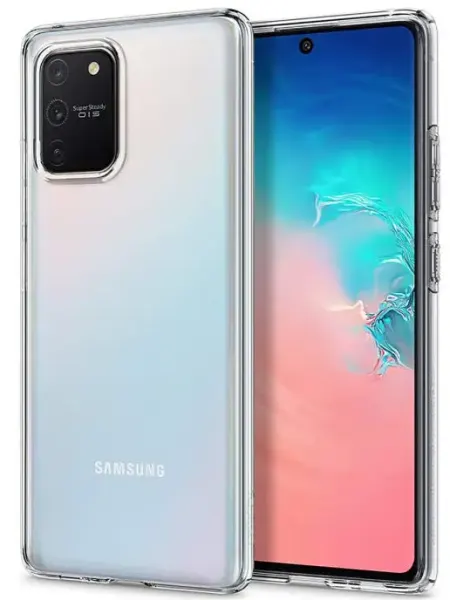 Чехол на Samsung Galaxy S10 Lite M80S A91 прозрачный бампер Mobileplus
