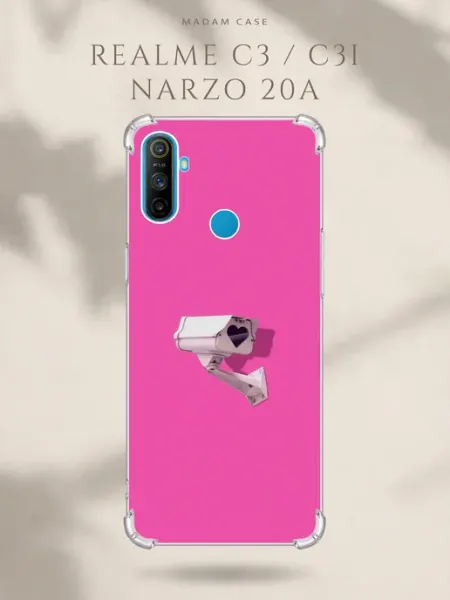 Чехол на Realme C3 Камера Madam Case