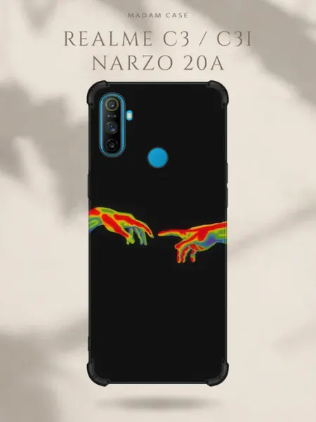 Чехол на Realme C3 Руки Madam Case