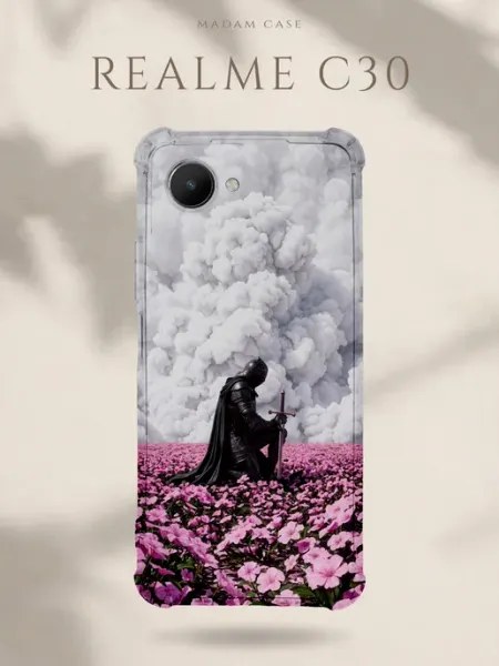Чехол на Realme C30 Рыцарь Madam Case