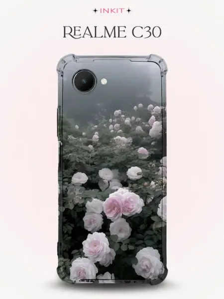 Чехол на Realme C30 Розы INKIT