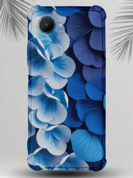 Чехол на Realme C30 с принтом Гортензия SteepCase