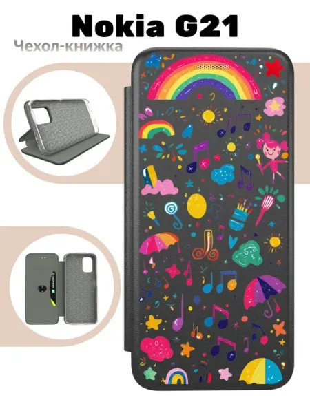 Чехол книжка для Nokia G21 Mobi711