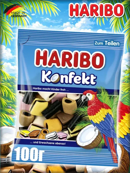 Haribo Жевательные Конфеты Харибо Konfekt
