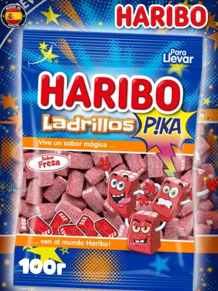 Haribo Жевательный мармелад Харибо кирпичики, Ladrillos