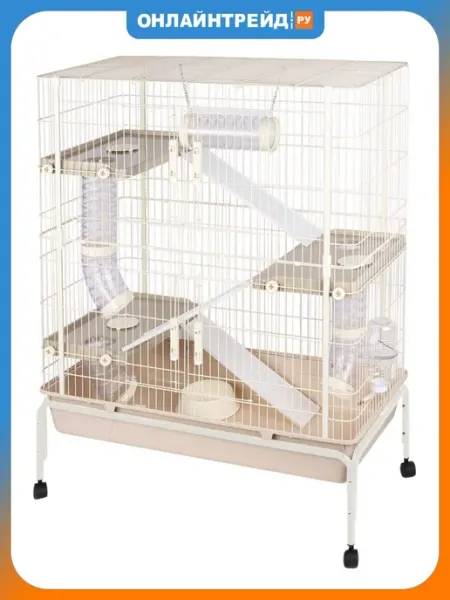 Клетка для грызунов SY2214 эмаль 101,5х51х130 см Triol