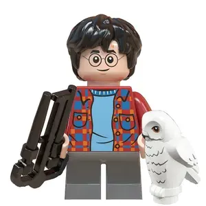 Фигурка Harry Potter, Гарри Поттер с совой, конструктор