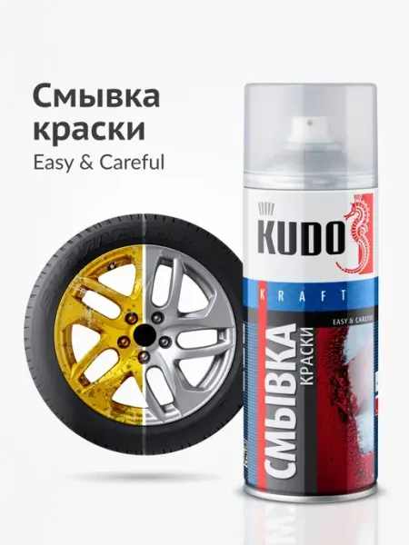 Смывка краски KUDO. Удалитель старой автомобильной краски