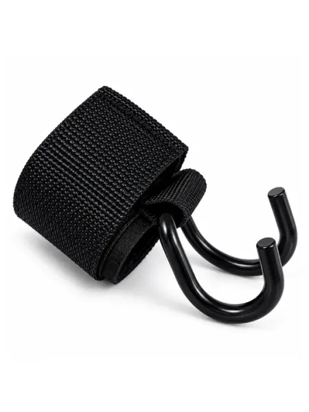 Крюки для турника и тяжелой атлетики, кистевые лямки Grip Hook, 2 шт., черные - Аксессуары для тренажеров