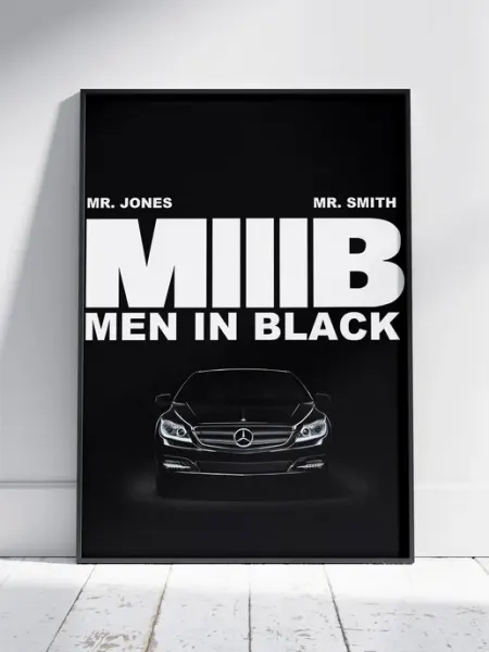 Плакат Люди в черном (Men in Black 4) - Постер A3 42x30 см HEAVEN POSTER
