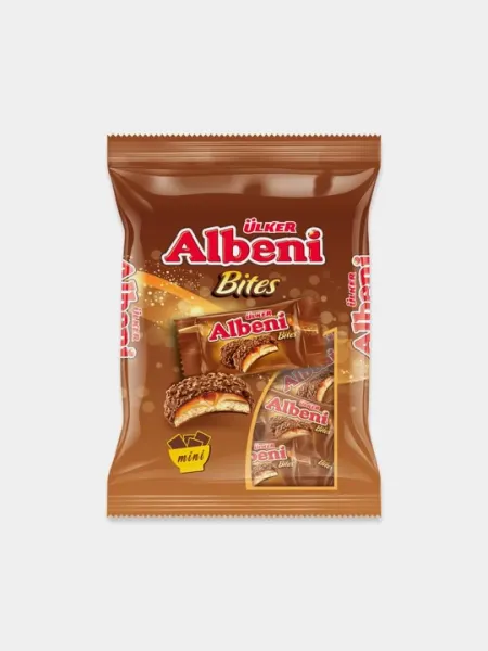 Albeni Шоколадные мини-батончики с карамелью, 500 г - Батончики