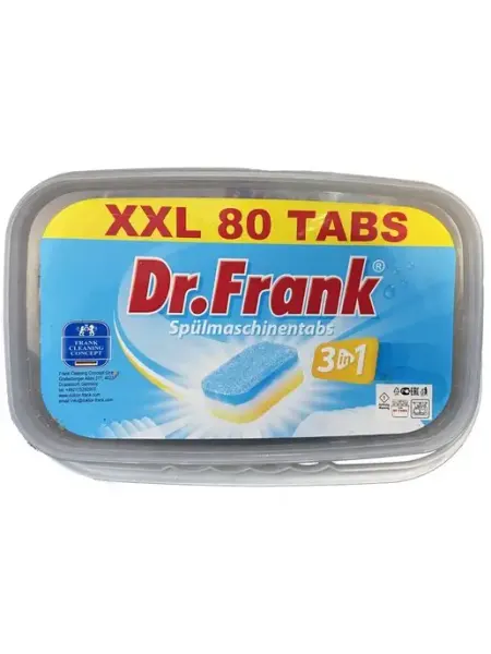 Таблетки для посудомоечной машины 80 Dr.Frank