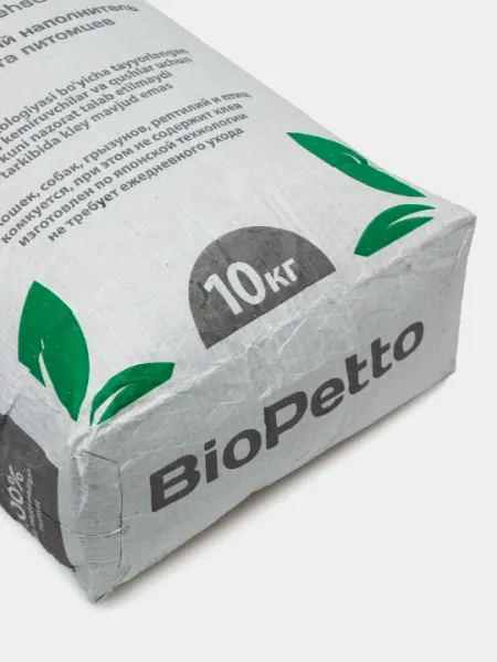 Наполнитель для туалета домашних питомцев BioPetto, 10 кг - Туалеты и наполнители
