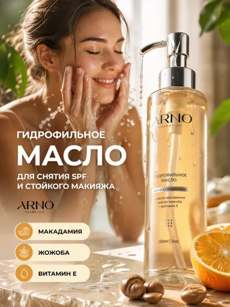 Гидрофильное масло с жожоба и витамином Е ARNOcosmetics