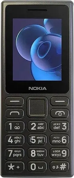 Мобильный телефон Nokia 125 Dual SIM TA-1655 черный моноблок 2Sim 2 126x160 Series 30+ 0.3Mpix GSM90