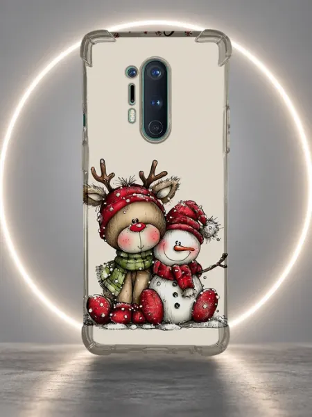 Чехол на Oneplus 8 Pro с принтом новый год NastishkaCase