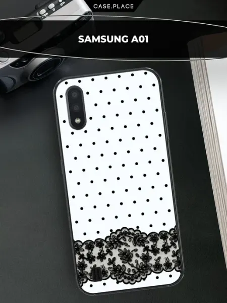 Чехол на A01 кружевной Samsung