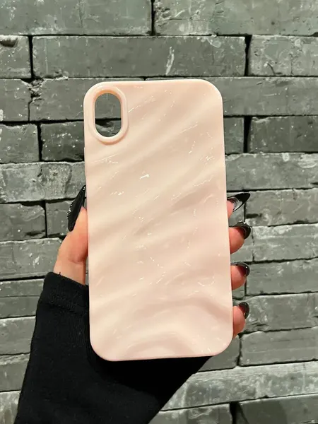 Чехол О'кейси, для iPhone XR, силикон, защита камеры, розовый