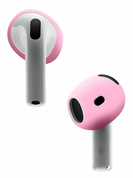 Амбушюры для наушников Airpods 4 (светло-розовый)