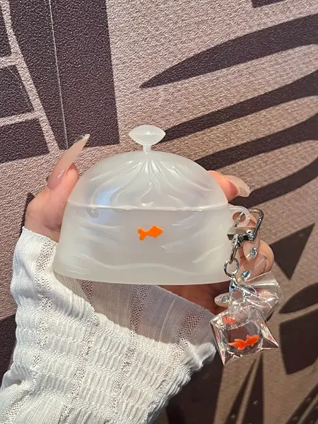 Чехол "Бохо", для AirPods Pro, мягкий, легкий, водонепроницаемый, белый
