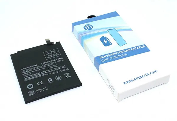 Аккумулятор Amperin для смартфона Xiaomi Redmi Note 4X (BN43) 4100mAh 3, 85V