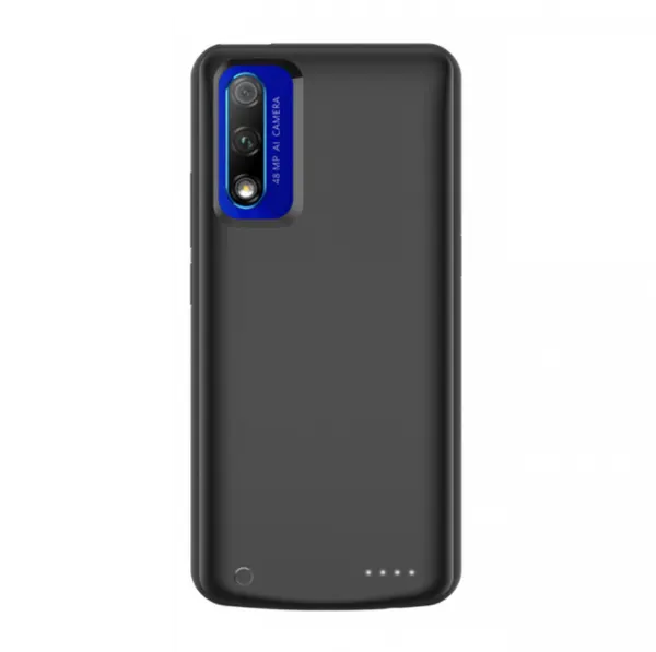 Чехол-бампер MyPads с мощной батареей 6500mAh для Honor 9X STK-LX1 без отпечатка пальца