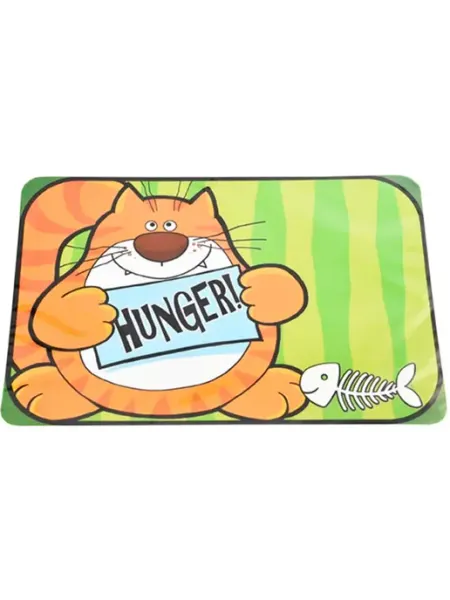 Коврик под миску Most Hungry Cat для собак и кошек 43 х 28см HomePet
