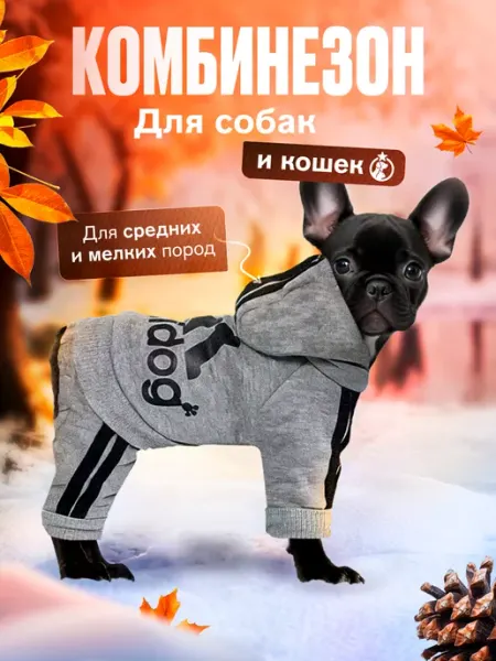 Комбинезон для собак и кошек KADMI