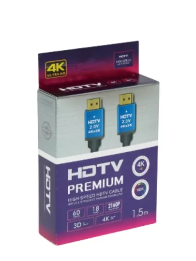 HDMI кабель для ТВ, ноутбука и приставки, провод HDMI универсальный