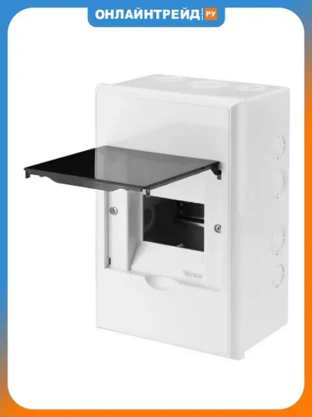 Бокс пластиковый ЩРН-П-4, IP41 KRANZ