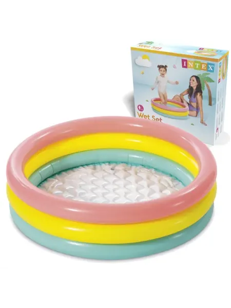 Надувной детский бассейн 57107 Sunset Glow Baby Pool Intex
