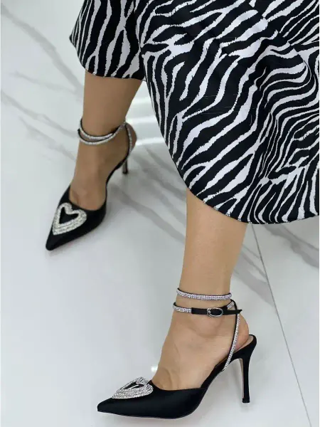 GOLD HEELS Туфли на каблуке вечерние со стразами свадебные